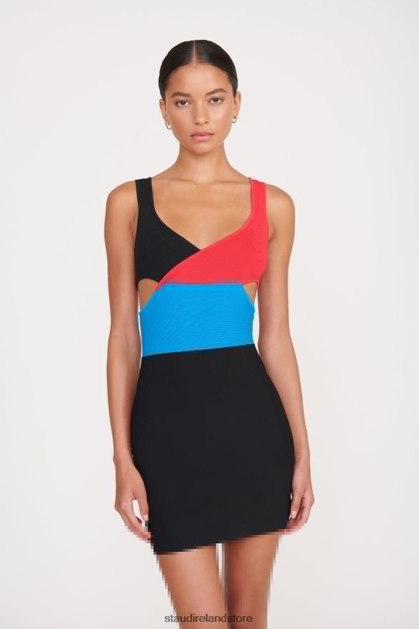 Women Clothing Marble Wave STAUD CASSANDRA DRESS H8RLPJ25