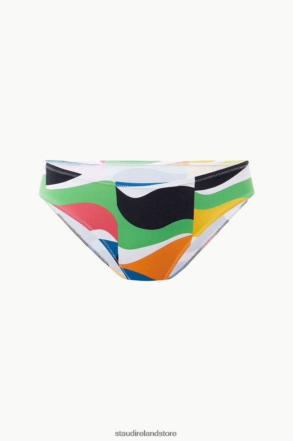 Women Clothing Marble Wave STAUD GEMMA BIKINI BOTTOM H8RLPJ670