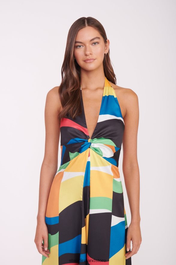 Women Clothing Marble Wave STAUD JENNIFER DRESS H8RLPJ68
