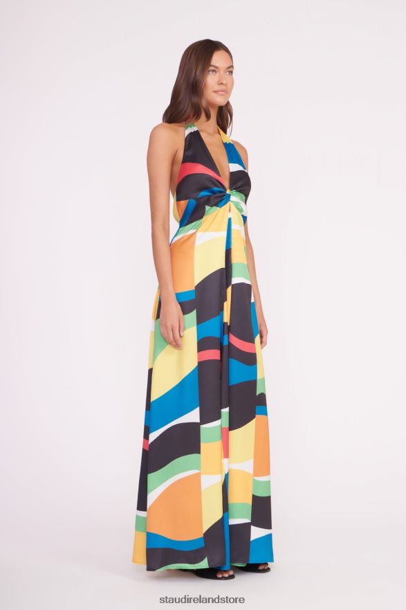 Women Clothing Marble Wave STAUD JENNIFER DRESS H8RLPJ68
