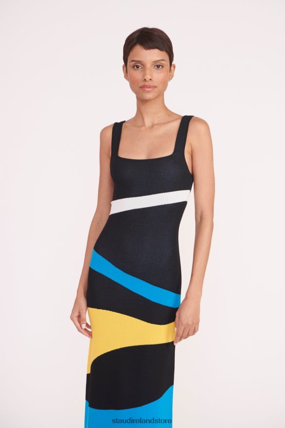 Women Clothing Marble Wave STAUD KATIE DRESS H8RLPJ18