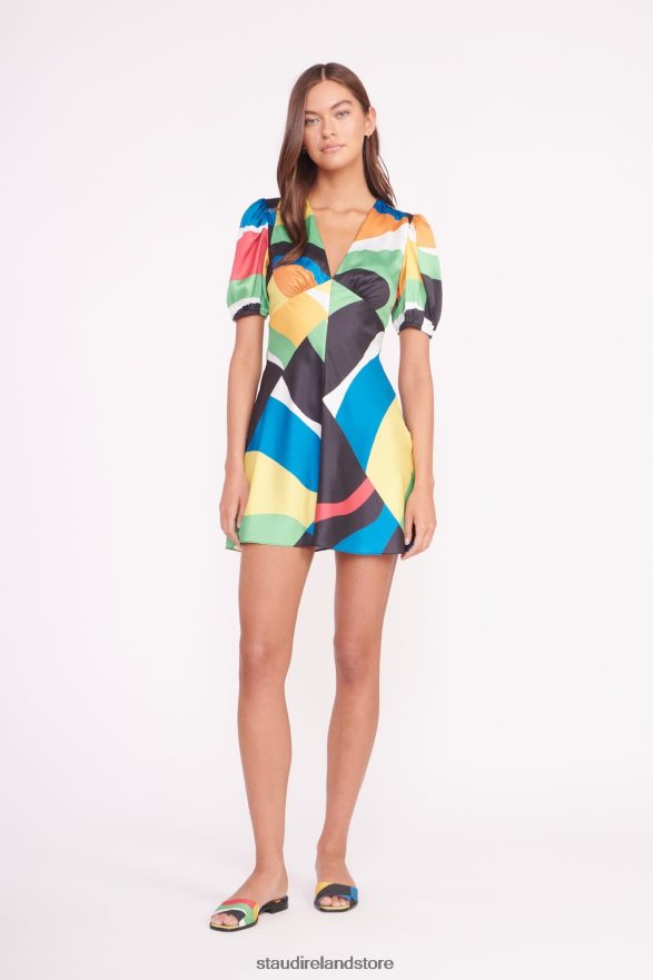 Women Clothing Marble Wave STAUD MINI MILLA DRESS H8RLPJ3