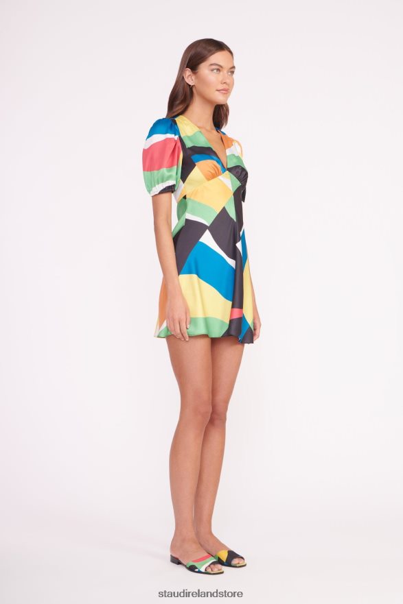 Women Clothing Marble Wave STAUD MINI MILLA DRESS H8RLPJ3