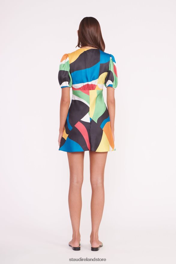 Women Clothing Marble Wave STAUD MINI MILLA DRESS H8RLPJ3