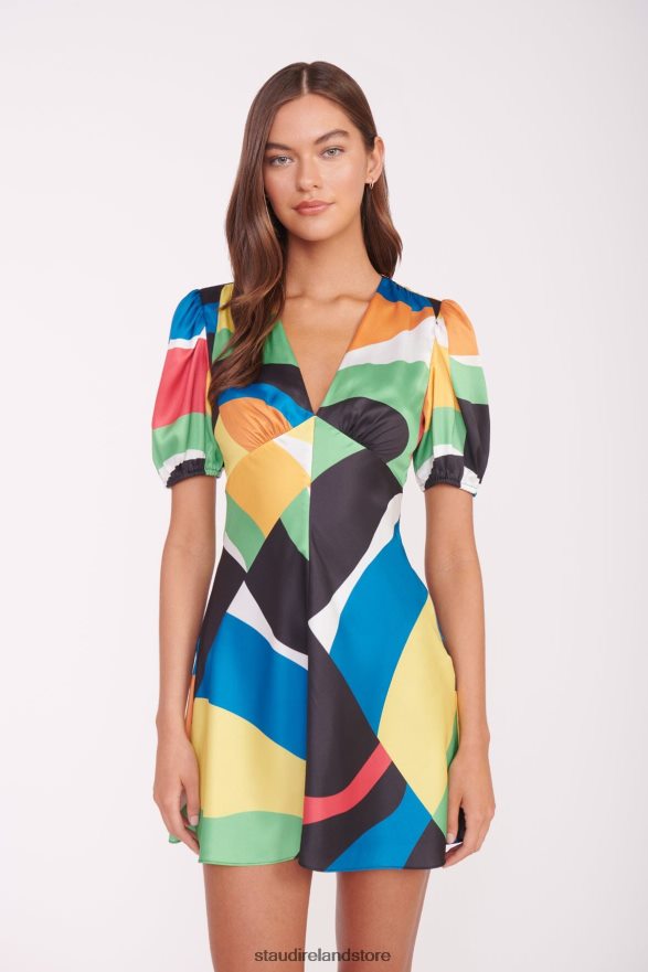 Women Clothing Marble Wave STAUD MINI MILLA DRESS H8RLPJ3