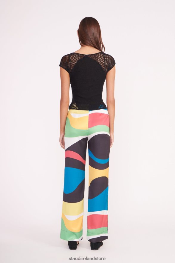 Women Clothing Marble Wave STAUD OSCAR PANT H8RLPJ507