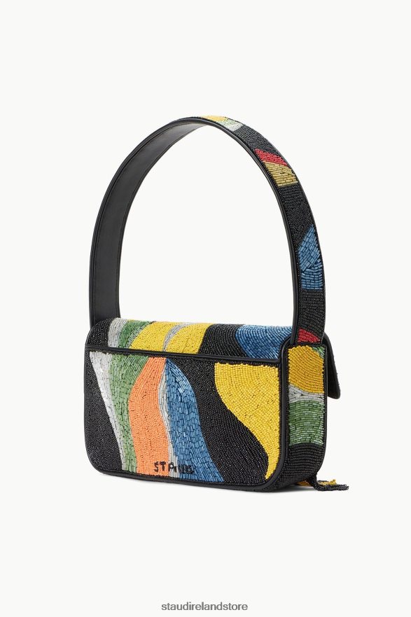 Women Clothing Marble Wave STAUD TOMMY BEADED BAG H8RLPJ723