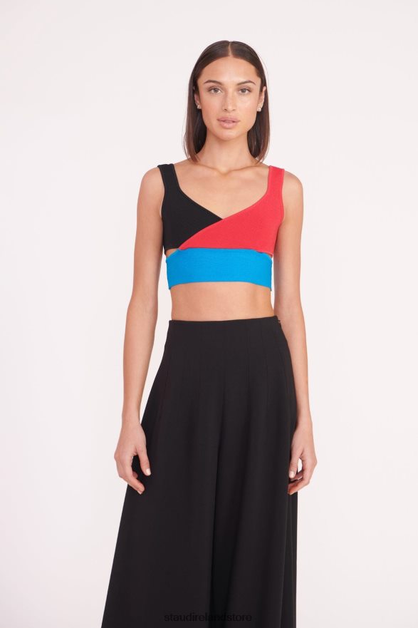 Women Clothing Marble Wave STAUD TRENTON TOP H8RLPJ360
