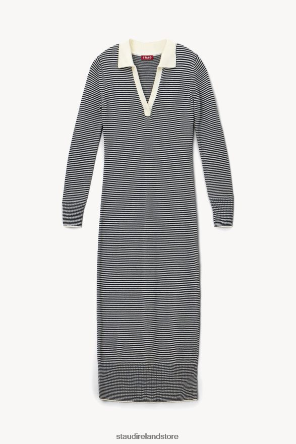 Women Clothing Marine Stripe STAUD CROWN DRESS H8RLPJ282
