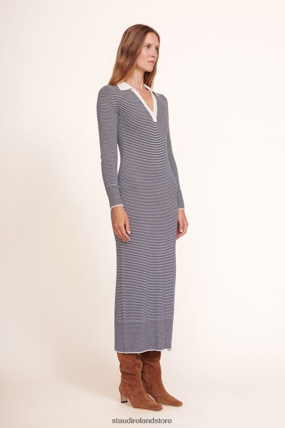 Women Clothing Marine Stripe STAUD CROWN DRESS H8RLPJ282