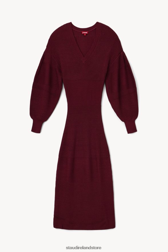 Women Clothing Merlot STAUD CARNATION DRESS H8RLPJ303