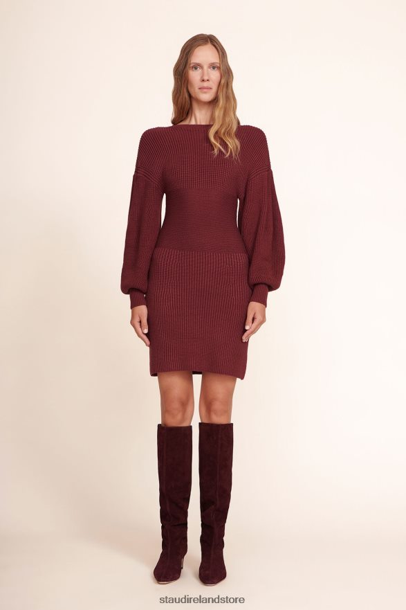Women Clothing Merlot STAUD MARYLEBONE DRESS H8RLPJ306