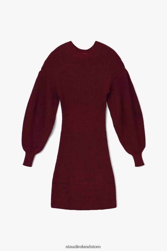 Women Clothing Merlot STAUD MARYLEBONE DRESS H8RLPJ306
