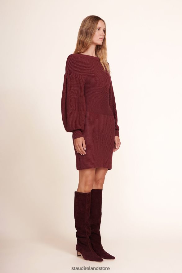 Women Clothing Merlot STAUD MARYLEBONE DRESS H8RLPJ306