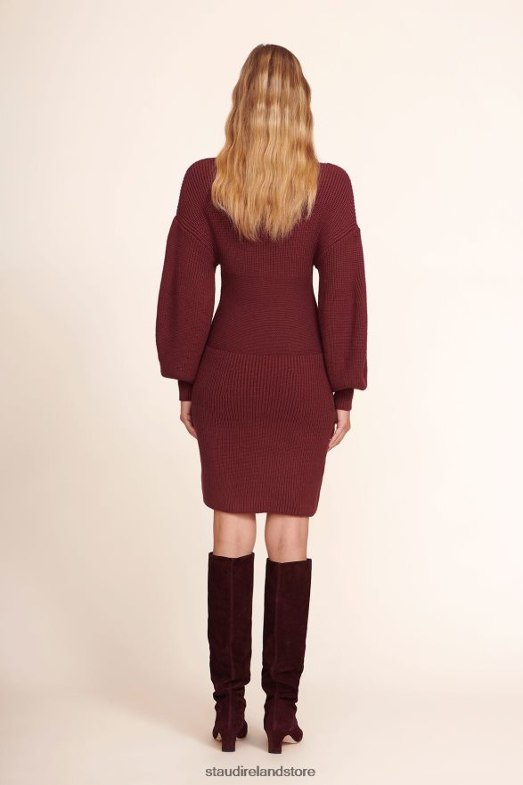 Women Clothing Merlot STAUD MARYLEBONE DRESS H8RLPJ306