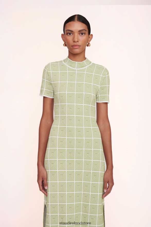 Women Clothing Moss Maze STAUD HELI DRESS H8RLPJ245