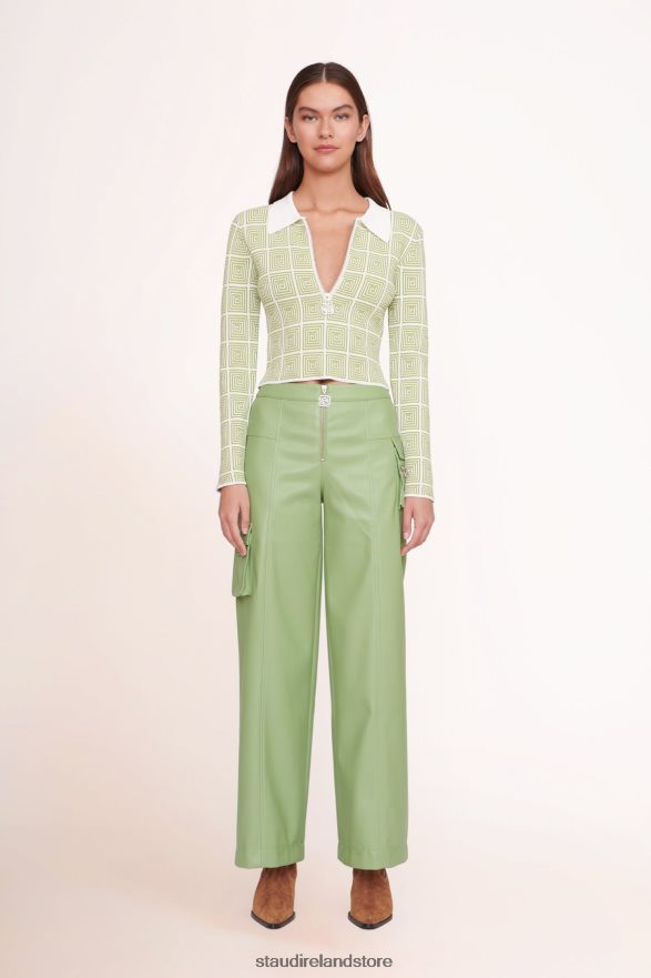 Women Clothing Moss Maze STAUD WRENLEY TOP H8RLPJ434