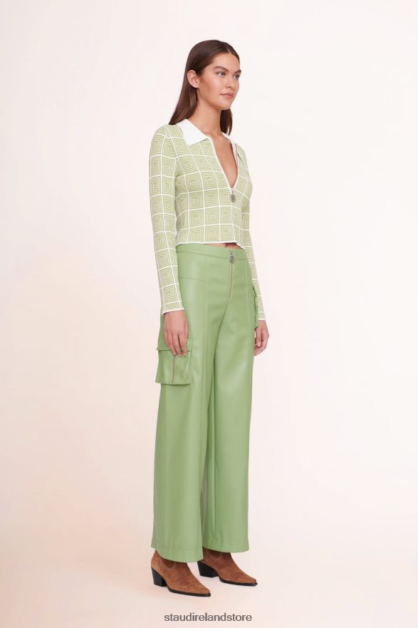 Women Clothing Moss Maze STAUD WRENLEY TOP H8RLPJ434