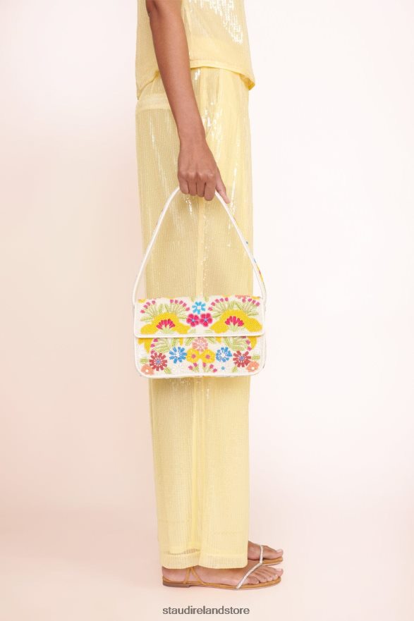 Women Clothing Multi Garden Party STAUD TOMMY BEADED BAG H8RLPJ724