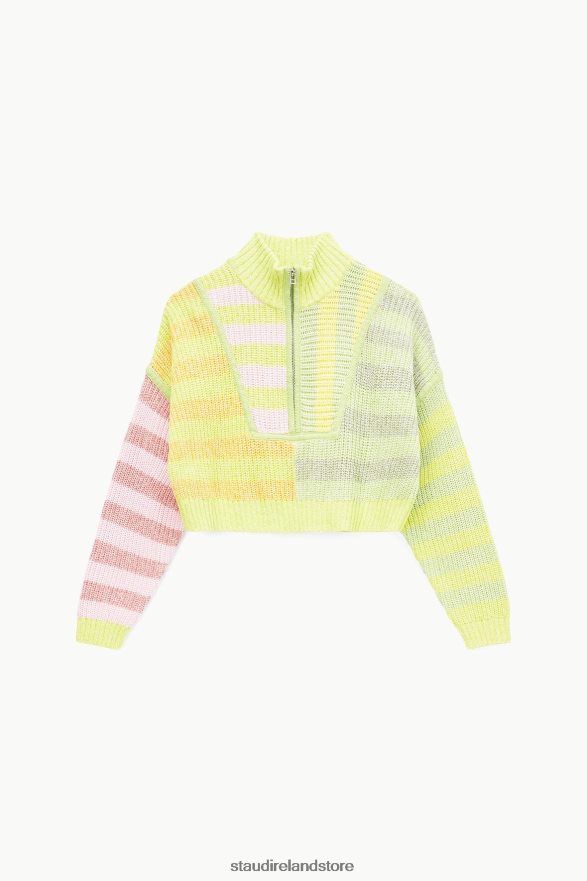 Women Clothing Multi Sunray STAUD CROPPED HAMPTON SWEATER H8RLPJ579