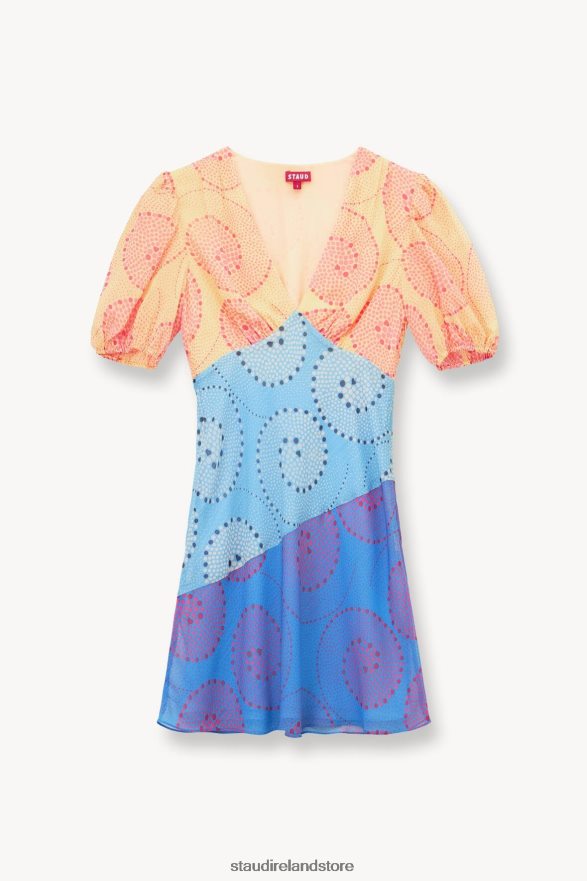 Women Clothing Multi Whirlpool STAUD MINI MILLA DRESS H8RLPJ2