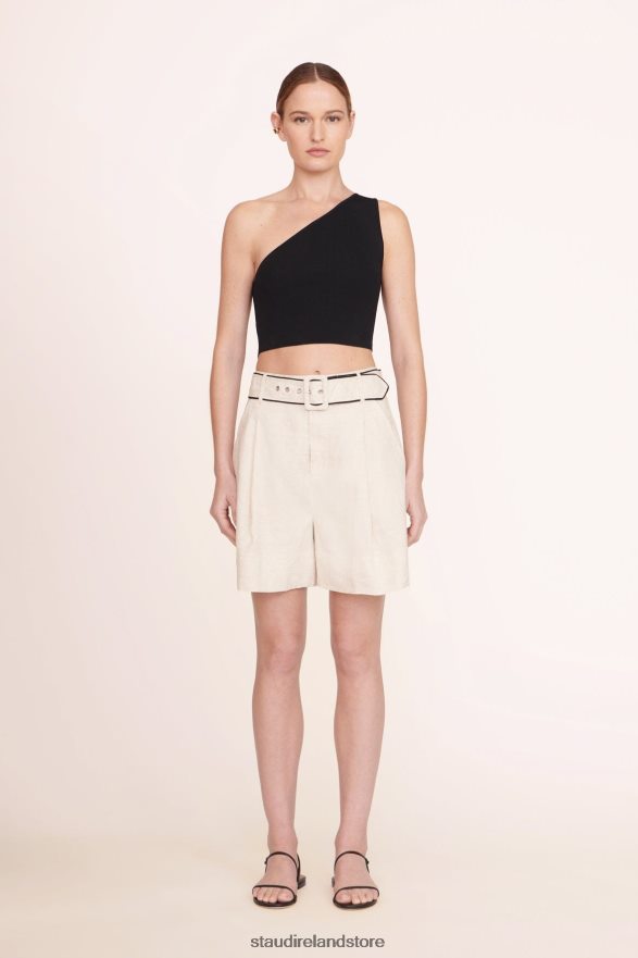 Women Clothing Natural Black STAUD ERIS SHORT H8RLPJ523