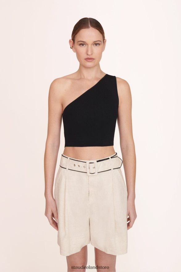 Women Clothing Natural Black STAUD ERIS SHORT H8RLPJ523
