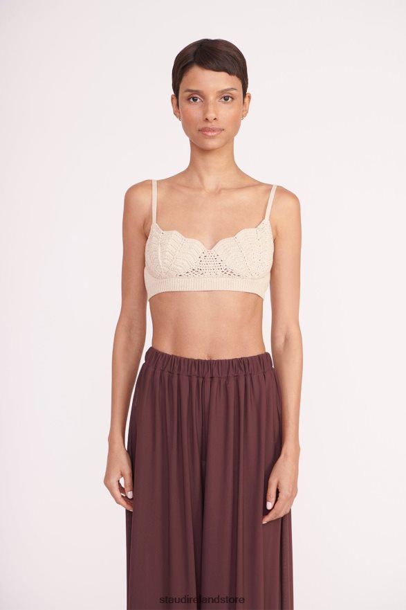 Women Clothing Natural STAUD TARA TOP H8RLPJ364