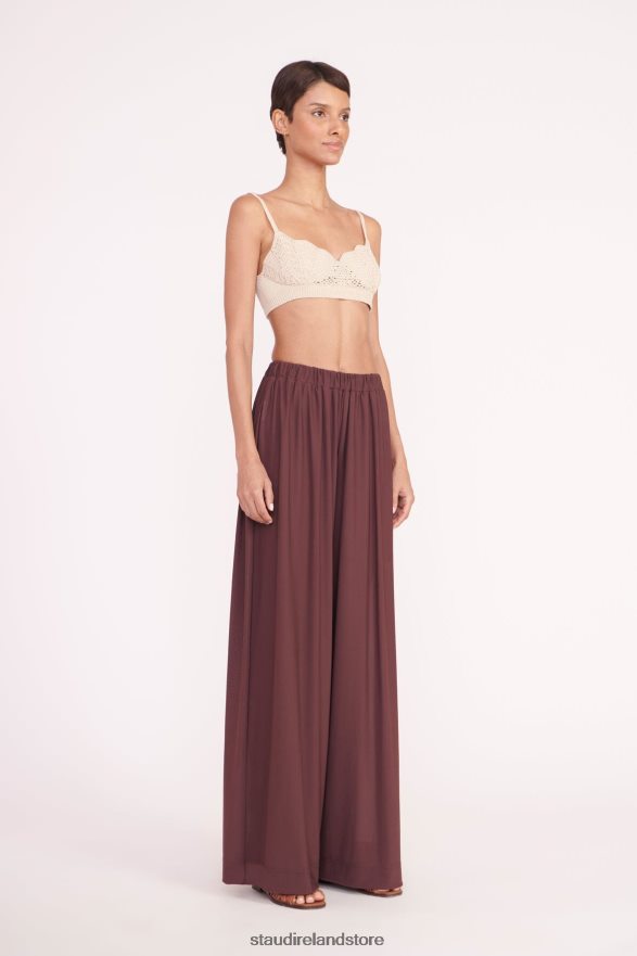 Women Clothing Natural STAUD TARA TOP H8RLPJ364