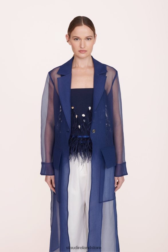 Women Clothing Navy STAUD ASHLEY COAT H8RLPJ620