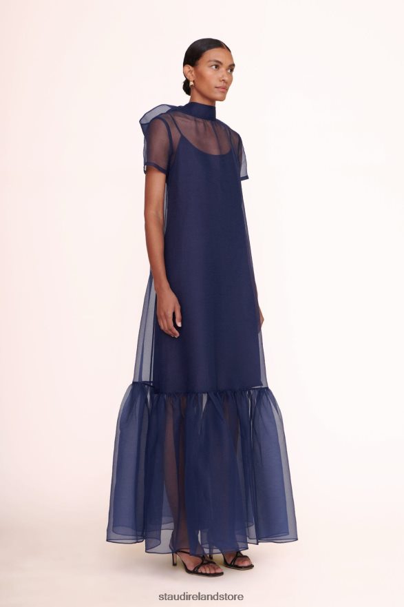 Women Clothing Navy STAUD CALLUNA DRESS H8RLPJ82