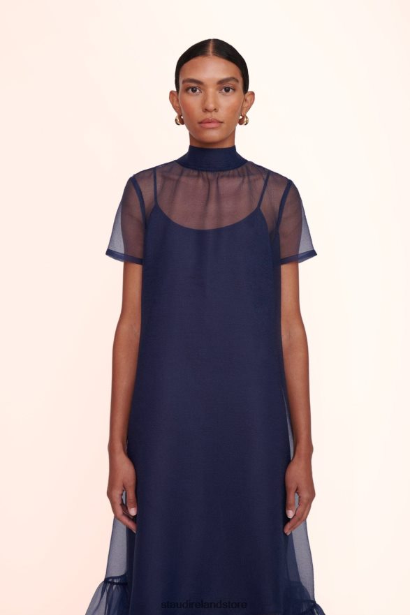 Women Clothing Navy STAUD CALLUNA DRESS H8RLPJ82