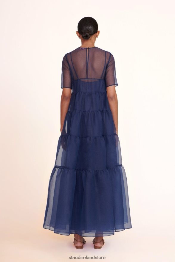 Women Clothing Navy STAUD HYACINTH DRESS H8RLPJ103