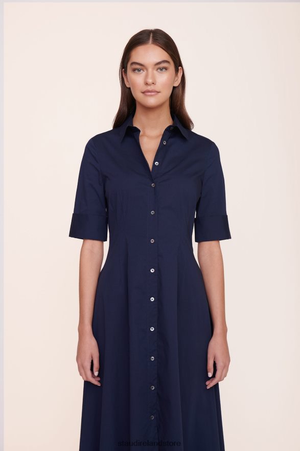Women Clothing Navy STAUD JOAN MAXI DRESS H8RLPJ133