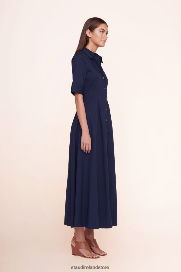 Women Clothing Navy STAUD JOAN MAXI DRESS H8RLPJ133
