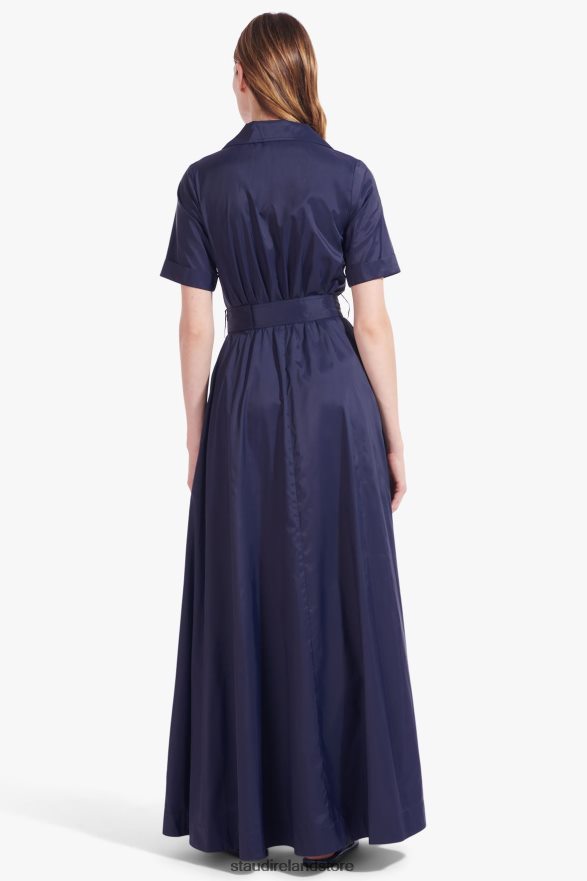 Women Clothing Navy STAUD MILLIE DRESS H8RLPJ170