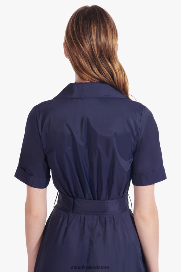 Women Clothing Navy STAUD MILLIE DRESS H8RLPJ170