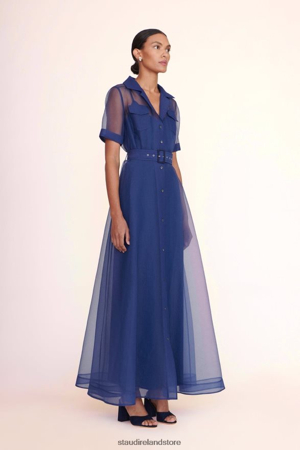 Women Clothing Navy STAUD MILLIE DRESS ORGANZA H8RLPJ166