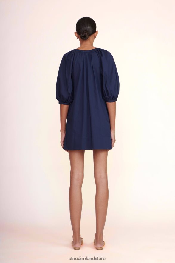 Women Clothing Navy STAUD MINI VINCENT DRESS H8RLPJ217