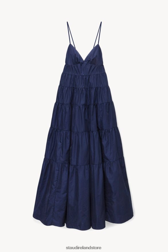 Women Clothing Navy STAUD RIPLEY DRESS H8RLPJ225