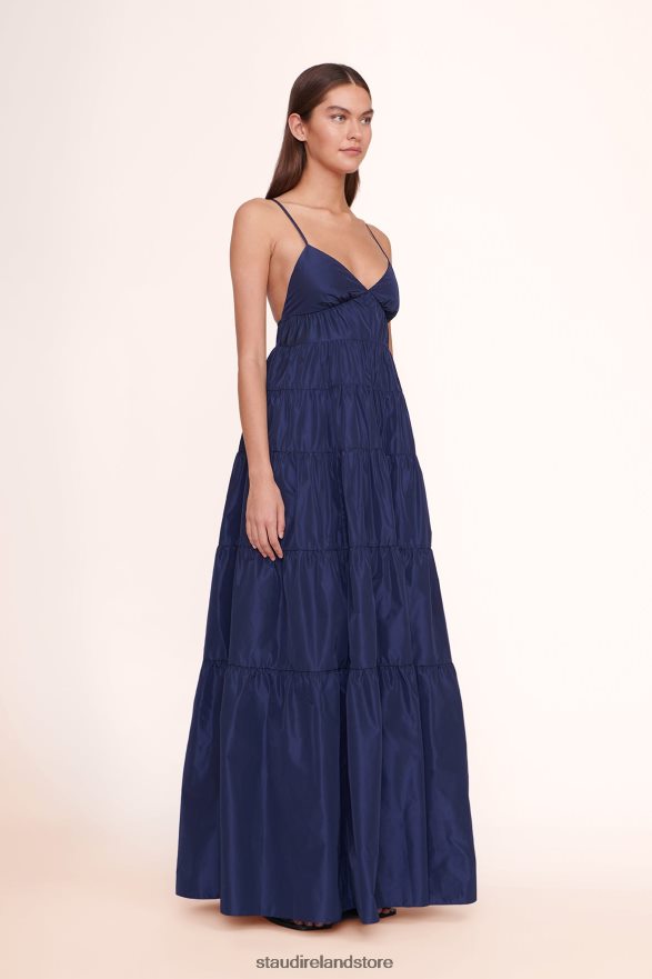 Women Clothing Navy STAUD RIPLEY DRESS H8RLPJ225