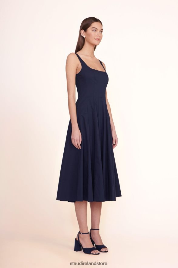 Women Clothing Navy STAUD WELLS DRESS H8RLPJ55