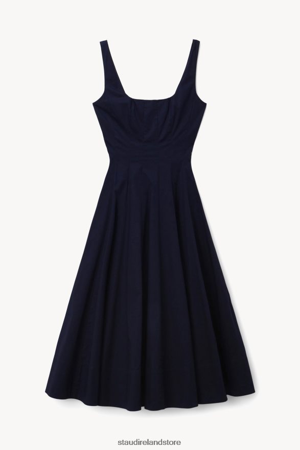 Women Clothing Navy STAUD WELLS DRESS H8RLPJ55