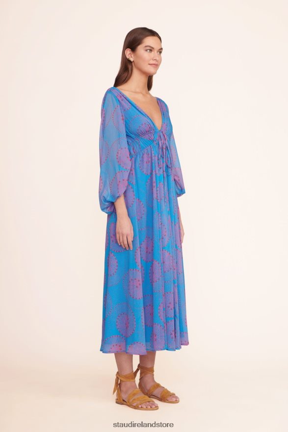 Women Clothing Pacific Whirlpool STAUD MIDI SHELBY DRESS H8RLPJ204