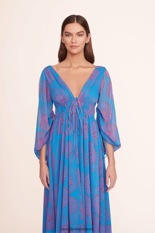 Women Clothing Pacific Whirlpool STAUD MIDI SHELBY DRESS H8RLPJ204