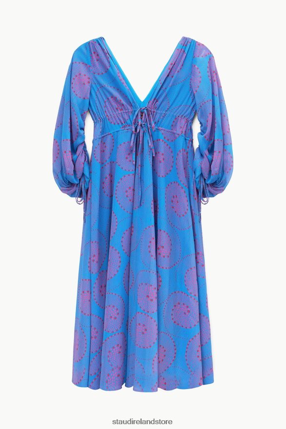 Women Clothing Pacific Whirlpool STAUD MIDI SHELBY DRESS H8RLPJ204