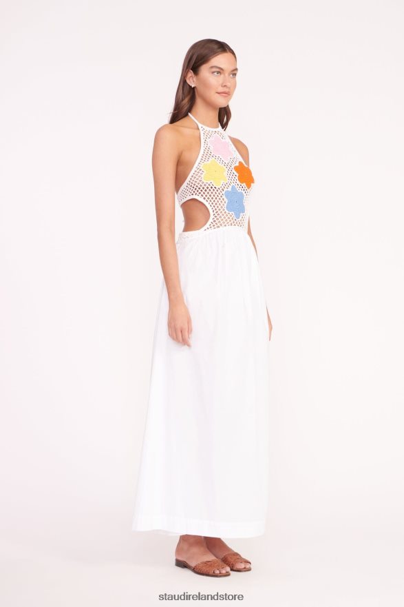 Women Clothing Pansy White STAUD KAYLEE DRESS H8RLPJ38