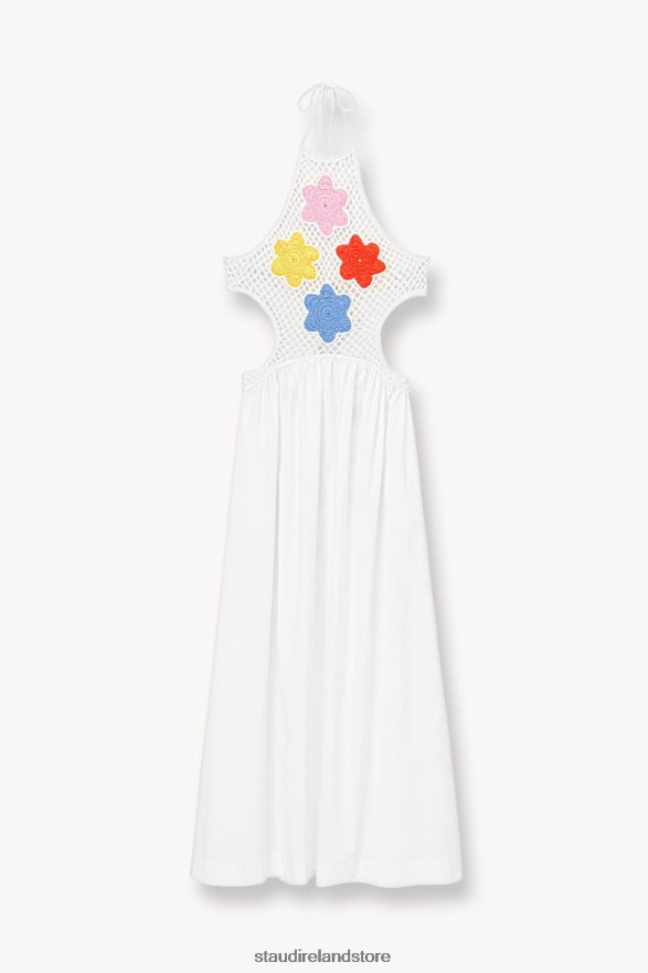 Women Clothing Pansy White STAUD KAYLEE DRESS H8RLPJ38