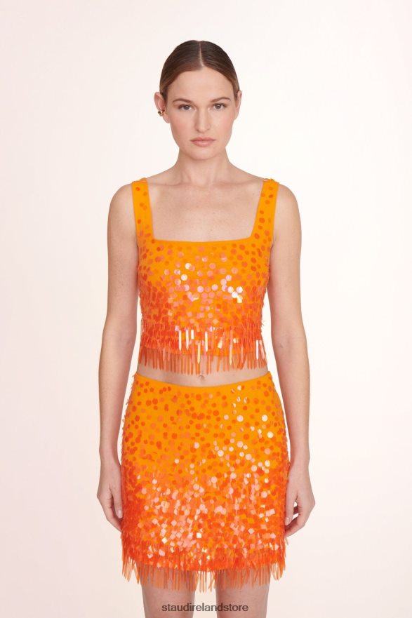 Women Clothing Papaya STAUD JASMIN TOP H8RLPJ419
