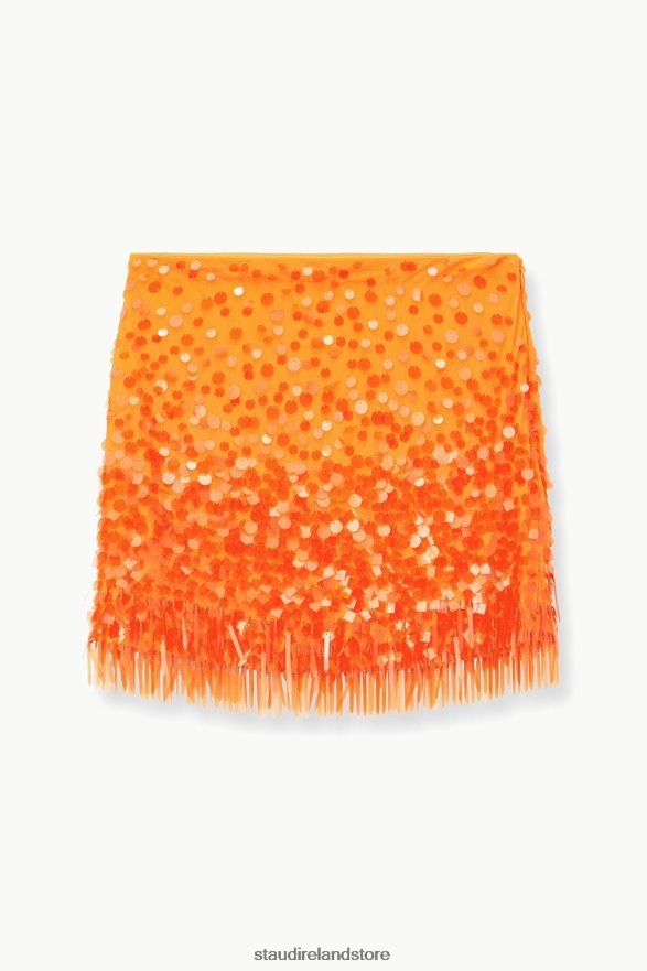 Women Clothing Papaya STAUD REBECCA SKIRT H8RLPJ498